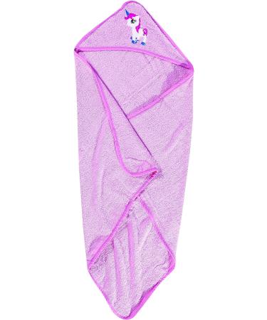 Soft Hooded Baby Bath Towel | Absorbent New Born Essential - Pink 75x78 cm - Buy Online on SooperMarket.com