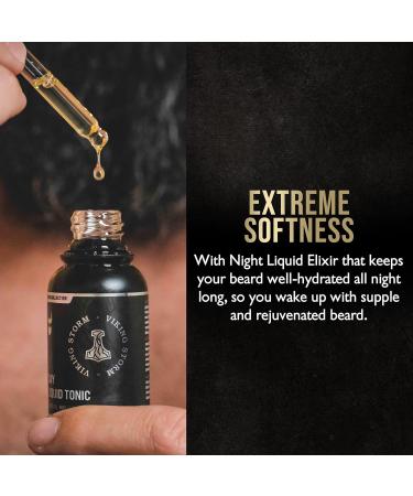 The Beard Struggle Day Liquid Tonic Beard Oil - Viking Storm (30ml) - Men's Beard Growth Oil for Moisturizing & Softening - Buy Online on SooperMarket.com