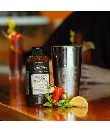 J. Wilbur Original Bloody Mary Mix 2-Pack - All Natural Liquid Seasoning with Organic Horseradish - Gluten-Free, No MSG - 16 Fl Oz (x2) - Buy Online on SooperMarket.com