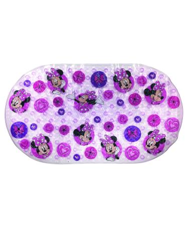 Disney Minnie Mouse Oval Bubble Bath Mat  15.75 X 27