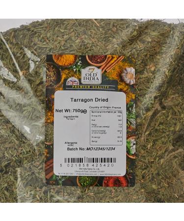 Old India Tarragon Dried 750g | Premium Quality Tarragon Herb - Shop Now - Buy Online on SooperMarket.com