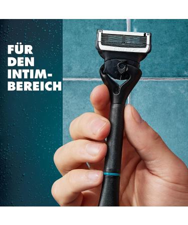 Gillette Intimate Wet Razor for Men | Includes 2 Blades & Shower Holder | Perfect Gift for Grooming & Travel - Buy Online on SooperMarket.com