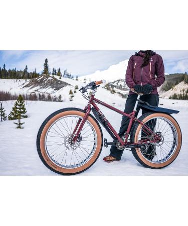 PDX Mud Shovel 6.5 Rear Fat/Plus Fender - Black Topo | Portland Design Works - Buy Online on SooperMarket.com