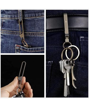 Bang Ti H6 Titanium Quick Release Keychain Clip Multi-Tool with Keyrings Kit - Buy Online on SooperMarket.com