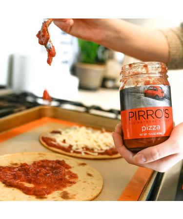 Pirro's All Natural Italian Pizza Sauce 15.5 oz - Authentic Flavor, One Pack - Buy Online on SooperMarket.com