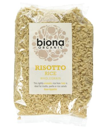 Biona Organic Risotto Rice Brown 500g 500 g (Pack of 1)