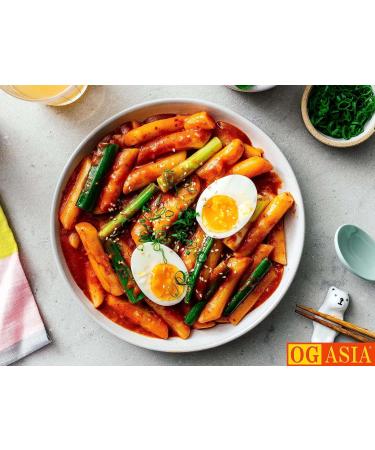 Yopokki Rice Cake Double Pack - Sweet & Sour Korean Instant Tteokbokki 2x140g | OG Asia - Buy Online on SooperMarket.com
