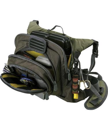 Allen Boulder Creek Fishing Chest Pack Olive - Premium Fishing Gear - Buy Online on SooperMarket.com