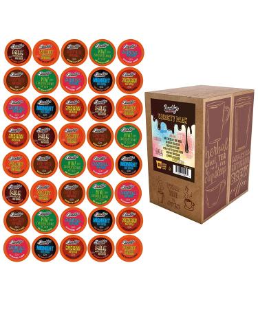 Brooklyn Beans Hot Chocolate Variety Pack Pods - 40 Count - Compatible with 2.0 K-Cup Brewers - Assorted Hot Chocolate - 1 Pack - Buy Online on SooperMarket.com