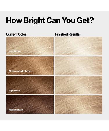 Revlon Permanent Hair Color Dye Kit - Ammonia Free & Paraben Free - 60 Platinum - 8 Oz - Buy Online on SooperMarket.com