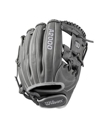 Wilson A2000 Fastpitch Glove Series Right Hand Throw 11.75" Grey/White - Infield Model