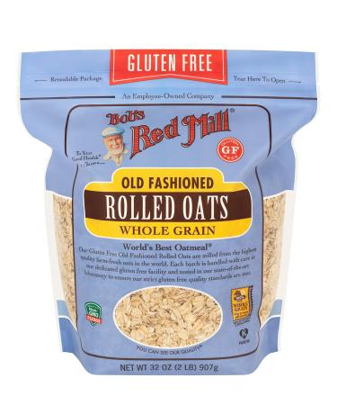Bob's Red Mill Old Fashioned Rolled Oats Whole Grain Gluten Free 32 oz (907 g)