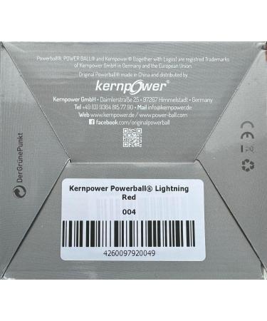 Powerball Lightning Red - Gyroscopic Hand Trainer with Red Light Effect | Original Kernpower - Buy Online on SooperMarket.com