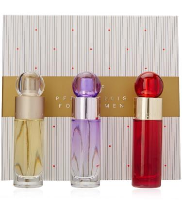 Perry Ellis 360 Eau de Toilette Spray Gift Set for Women 3 Count