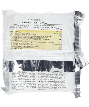 Clearspring Organic Corn Cakes - Lightly Salted - Buy Online on SooperMarket.com