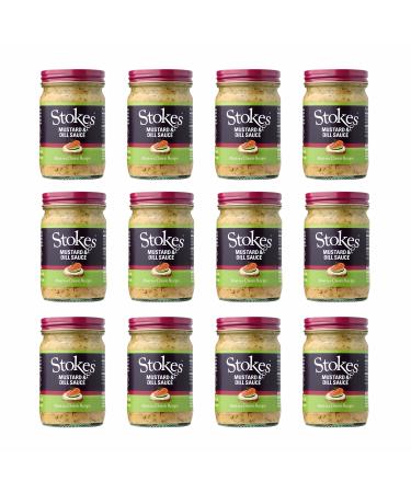 Stokes Mustard & Dill Sauce 165g - Pack of 12