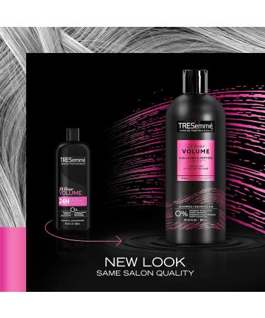 TRESemm 24 Hour Volume Shampoo & Conditioner Set | Keratin Repair Hair Mask | Best Volumizing Hair Products for Fine Hair with Collagen & Peptide Complex - Buy Online on SooperMarket.com