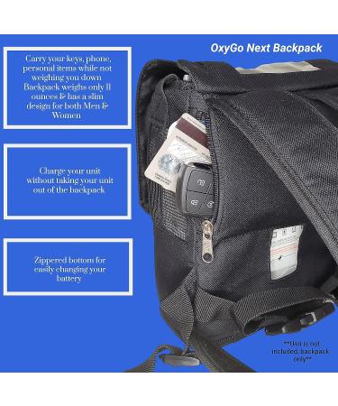 O2Totes OxyGo Next Backpack in Black - Lightweight and Stylish - Buy Online on SooperMarket.com