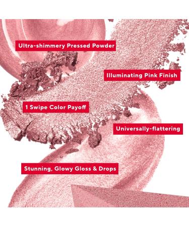Shop Mirabella 4-Piece Makeup Set - Illuminizing Holiday Gift for Women & Girls | Talc-Free Paraben-Free | Lip Gloss Glow Drops & More - Buy Online on SooperMarket.com
