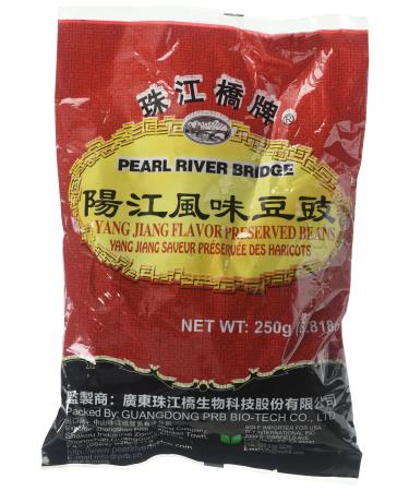 Pearl River Bridge Yang Jiang Flavor Preserved Beans, 250 g/8.82 oz. 8.82 Ounce (Pack of 1)