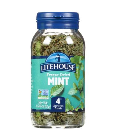 Litehouse Freeze Dried Mint, 0.28 Ounce 0.28 Ounce (Pack of 1)