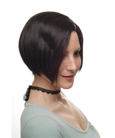 Buy Sexy Dark Brown Asymmetrical Bob Wig for Women | Short Hair Wig - 1248-4 | International Shipping - Buy Online on SooperMarket.com
