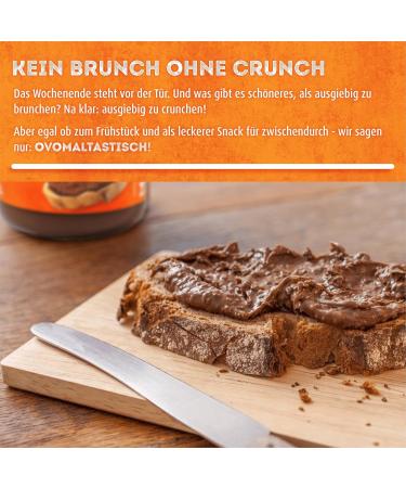 Ovomaltine Crunchy Cream Brot Spread - Palm Oil-Free Swiss Chocolate Cream with Crispy Pieces - 8 x 380g | Delicious Sweet Spread - Buy Online on SooperMarket.com