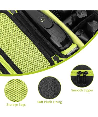 Yinke Case for Braun Series 3/5/7 All in one Trimmer MGK3335 MGK3221 MGK3245 BT3221 BT5260 BT3240 BT5265 BT7240 Beard Trimmer and Hair Clipper Travel Hard Case Carrying Protective Storage Bag (Green) - Buy Online on SooperMarket.com