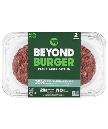 Beyond Meat Beyond Burger Plant-Based Patties 2 pk, 8 oz (Frozen)