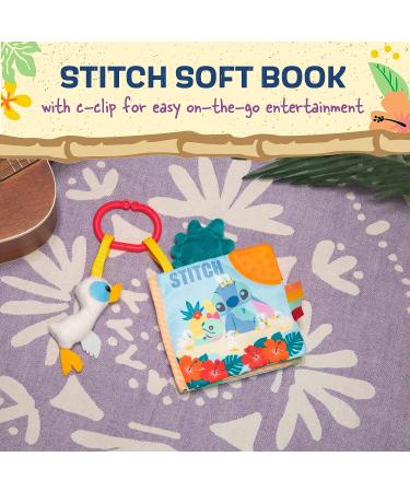 Disney Baby Lilo & Stitch Soft Book - Stitch On-The-Go Blue | Kids Preferred - Buy Online on SooperMarket.com