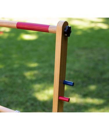 Ladder Toss Double Wooden Ladder Ball Game with Carrying Case - Durable Finish, Outdoor Fun - Buy Online on SooperMarket.com