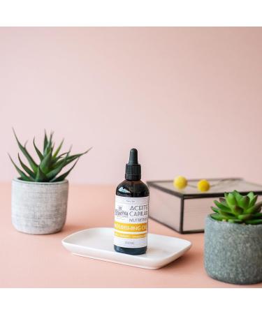 MI REBOTICA : Nourishing Hair Oil 100ml : Hair Vitamins : Hair Oil | With Castor Argan Jojoba Almond and Grape Seed | Moisturises Nourishes and Repairs the Hair Tips - Buy Online on SooperMarket.com