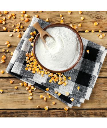 Cerez Pazari Cornflour Corn Starch (Maize Flour) 907g x 2 Packs Airtight Bulk Resealable Bag | Natural All Purpose Gluten Free Flour Thickener for Soups & Baking Vegan Cake Flour - Buy Online on SooperMarket.com