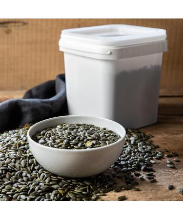 Vitalesia Pumpkin Seeds 1.5kg - Premium Raw Unsalted & Natural Vegan Snack | Crisp Green Kernels for Healthy Eating - Buy Online on SooperMarket.com