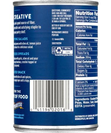 Progresso Chick Peas Beans 15 oz - Premium Quality, Healthy & Delicious - Buy Online on SooperMarket.com