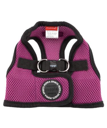 Puppia dog harness for small and medium -sized dogs - soft vest in many colors - also used as a puppy dishes -Atani die harness for dogs violet l l violet
