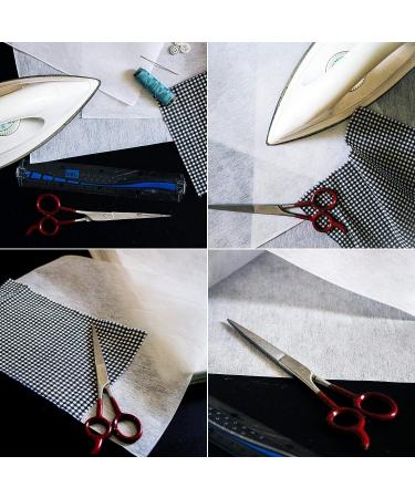 MAROBEE Medium Weight White Iron-On Fusible Interfacing - 40 x 3 Yards - Sewing Projects - Buy Online on SooperMarket.com