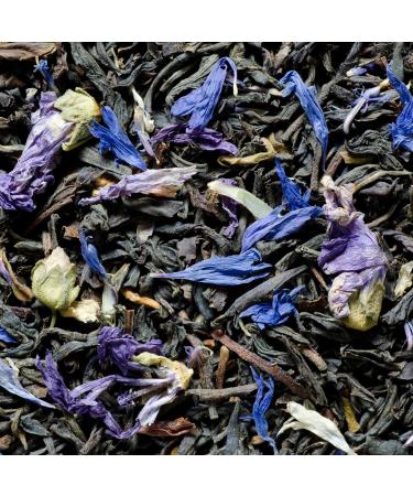 Zyanna Earl Grey Tea - Premium Black Tea with Bergamot Oil & Blue Corn Flower - 2.35oz (100g) - Classic English Breakfast Experience - Buy Online on SooperMarket.com