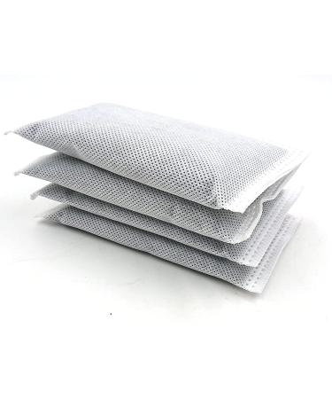 4-Pack Activated Charcoal Odor Absorbing Filter Refill for iTouchless Trash Cans 8 Gallon+ | Deodorizer Compatible | 4 Large Filters - Buy Online on SooperMarket.com