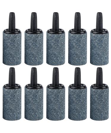 Pawfly 0.6/1/1.2 Inch Air Stone Cylinder Bubble Diffuser Airstones for Aquarium Fish Tank Pump Grey 1 inch