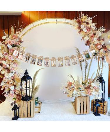 Baby Milestone Photo Banner: Newborn to 12 Months Growth Record Bunting - Buy Online on SooperMarket.com