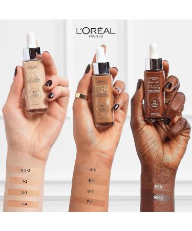 L'Or al Paris Tinted Serum - Nourishing Liquid Foundation with Hyaluronic Acid | Perfect Match No. 6-7 Medium | 30 ml (1 Pack) - Shop Internationally! - Buy Online on SooperMarket.com