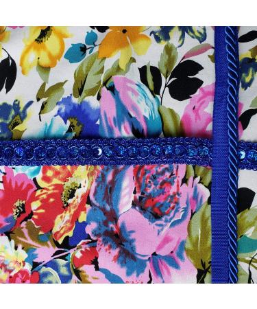 Royal Blue Trish Sequin Metallic Braid Trim - 20 Yard Cut | Shop Trims by the Yard - Buy Online on SooperMarket.com