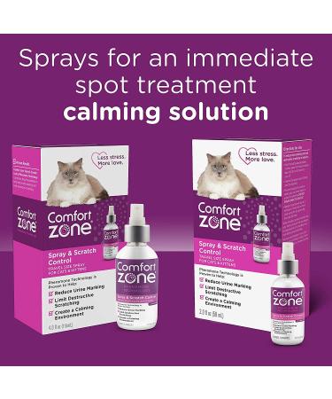 Comfort Zone Scratch Deterrent & Calming Spray - 4 oz Value Size - Buy Online on SooperMarket.com