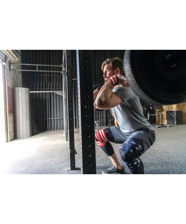 Harbinger Knee Brace for Weightlifting | Maximum Support & Stability - Red Flag - Buy Online on SooperMarket.com