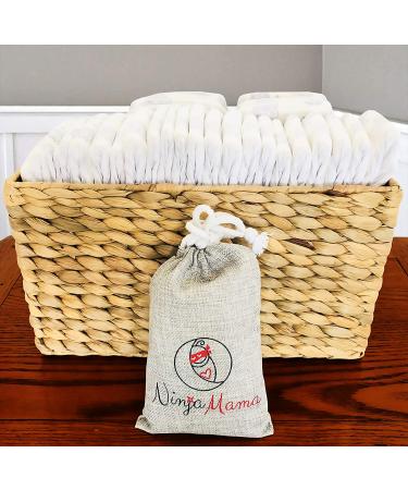 Diaper Pail Deodorizer - 12 Pack Bamboo Charcoal Filters for Odor Elimination in Disposable and Cloth Diapers, Trash Cans, and Shoes - Buy Online on SooperMarket.com