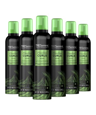 TRESemm Flawless Curls Pack of 6 Nourishing Mousse With Coconut and Avocado Oil 10.5 oz Coconut 10.5 Ounce (Pack of 6)