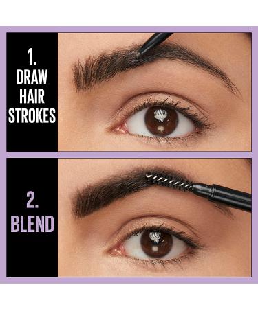 Maybelline Brow Ultra Slim Defining Eyebrow Pencil - Warm Brown (0.003 oz) - Buy Online on SooperMarket.com
