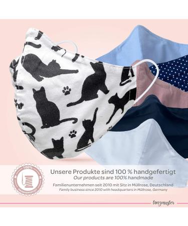 Dance Pattern Washable Masks for Kids & Adults - 100% Cotton 2-Layer Oeko-Tex Standard 100 Nose Bracket & Filter Bag - Comfortable Face Protection (1 Pack) - Buy Online on SooperMarket.com