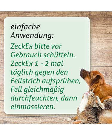 CDVET ZECKEX Ticket Defense Spray 20 ml | Natural Tick Protection for Humans & Animals | Dermatologically Tested Long-Lasting Effect - Buy Online on SooperMarket.com